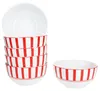 Split czerwone paski 6x miska na płatki Ø14cm 400ml Podgląd zdjęcia produktu 1