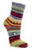 3 Paar bunte Norweger Socken mit schönem Hygge Muster mit Produktbild-Vorschau 2