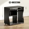 HOMCOM Tavolo da computer, scrivania da ufficio con Anteprima dell’immagine prodotto 3