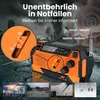 Extralink Notfallradio Solar & Kurbel, 4000mAh, Powerbank, Produktbild-Vorschau 8