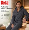 Betz Bademantel Frottee mit Kapuze für Herren und Damen Produktbild-Vorschau 4