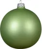 Weihnachtskugeln Glas 10cm mundgeblasen 4er Box - Grüntee Produktbild-Vorschau 1