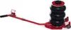 A red and black pneumatic bellows jack is shown against a white background. Produktbild-Vorschau