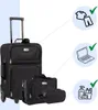 Sada cestovných kufrov TRAVEL, 5-dielna, čierna Náhľad obrázku produktu 7
