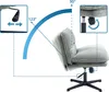 hjh LIVING lounge chair Criss-Cross 20 látkové křeslo Náhled obrázku produktu 2