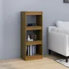 vidaXL Regál/rozdeľovač izieb medovo hnedý 40x30x103,5 z Náhľad obrázku produktu 3