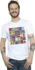 Tom And Jerry - "Grid Squares" T-Shirt für Herren BI52126 Produktbild-Vorschau 2