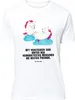 Mr. & Mrs. Panda Größe L T-Shirt Einhorn Sekt - Weiß - Produktbild-Vorschau 1