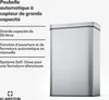 Klarstein Poubelle à capteur sans contact 50 L - poubelle à Voir les images du produit 2