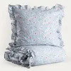 HOMLA JULIA Baumwollbettdecke mit Rüsche 220x200 + 2*70x80 Produktbild-Vorschau 1
