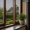 Netsa | Zestaw 3 Szt. Moskitier Na Okno 130x150 cm Czarna – Podgląd zdjęcia produktu 4