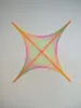 PSYWORK Schwarzlicht 2D StringArt "Papagei", 90cm Produktbild-Vorschau 4