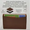 Kleine handliche Party Disco Leder Geldbörse mit RFID Produktbild-Vorschau 4