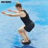 GORILLA SPORTS® Ballsitzkissen - Grau, inkl. Pumpe, 33cm Produktbild-Vorschau 7