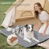 Hondenbed, orthopedisch, wasbaar, antislip, pluche, grijs, Productafbeelding-voorbeeld 6