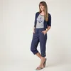 Caprihose OriginalYou 7/8 Freizeithose Nadelstreifenoptik Produktbild-Vorschau 3