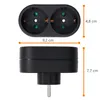ORSEM Mehrfachsteckdose Schutzkontakt Steckdosenadapter Produktbild-Vorschau 9