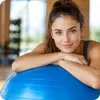 KRUMAD Gymnastikball 65 cm, Fitnessball Pilates Ball Produktbild-Vorschau 7