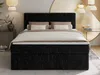 MKS MEBLE Boxspringbett 180x200 Schwarz Cord, Boxspringbett Produktbild-Vorschau 14