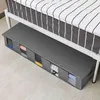 Graue Aufbewahrungsbox aus Vliesstoff unter dem Bett, Produktbild-Vorschau 2