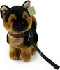 RAPPA Cane da pastore tedesco di peluche con guinzaglio in Anteprima dell’immagine prodotto 2