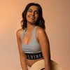 DECALVIBES Longline Sports Bra Sport BH Ultimate Grey Produktbild-Vorschau 5