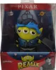 A toy figure of a Pixar character in its retail packaging. Produktbild-Vorschau