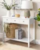 BELIANI Konsola biała MDF drewniane nogi 90 x 40 x 75 cm 3 Podgląd zdjęcia produktu 2