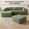 Cord Modulsofa mit Tiefsitz, frei kombinierbares Ecksofa Produktbild-Vorschau 7