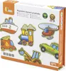 Viga Holzmagnete, Fahrzeuge, Set Produktbild-Vorschau 16