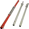 Three metal towing bars of different lengths and designs are displayed against a white background. Podgląd zdjęcia produktu