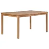 vidaXL 3-tlg. Garten-Essgruppe Massivholz Teak Produktbild-Vorschau 6