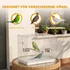 PawHut Vogelkäfig Klappbar Vogelhaus mit Holzsitzstange, 2 Produktbild-Vorschau 8