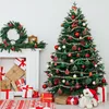 Weihnachtskugeln-Set, 40 Stück, unzerbrechlich, rot-grün, Rentier-Motiv Productafbeelding-voorbeeld