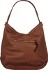 Italienischer Damen Shopper cognac 30x35x14 cm mit Produktbild-Vorschau 4