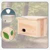 Woodygift Budka lęgowa drewniana typ J 33x21x16 cm – domek Podgląd zdjęcia produktu 7