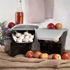 Vilde | 2 stuks opbergboxen voor aardappelen met deksel, 13 Productafbeelding-voorbeeld 2
