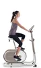 Frau auf dem Horizon Fitness Citta BT5.0 Heimtrainer, freigestellt in Seitenansicht Produktbild-Vorschau