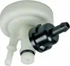 A close-up view of a white plastic pump component with a black connector and hose fitting. Produktbild-Vorschau