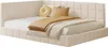 OKWISH Lit Double 140 x 200 cm - Lit Canapé Avec Sommier À Voir les images du produit 11