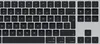 Apple Magic Tastatur Universal USB + Bluetooth QWERTY UK Produktbild-Vorschau 2