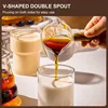 Espressotassen mit Henkel,100 ml Doppelausguss-Messbecher Produktbild-Vorschau 3