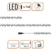 3.12 Büschel Lichterkette 768 LED mit Timer - warmweiß / Produktbild-Vorschau 2