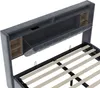ProximaX lit rembourré 140x200cm avec USB et prises de Voir les images du produit 9