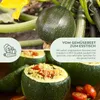 Zucchini Samen Rund (Tondo di Nizza, 5 Korn) - Zucchini Produktbild-Vorschau 3