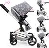 Bayer Design Kombi-Puppenwagen 18419AA Neo Vario mit Produktbild-Vorschau 2