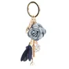 Schlüsselanhänger,Blume Quaste Schlüsselanhänger,Handtasche Produktbild-Vorschau 5