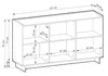 BETTSO Kommode SUNA Japandi Sideboard Anrichte Eiche Produktbild-Vorschau 4