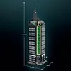 Oscorp Tower Klemmbaustein Set mit LED Beleuchtung – 2539 Produktbild-Vorschau 3