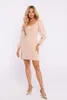 Made of Emotion Minikleid für Frauen Dexippus M836 beige XL Produktbild-Vorschau 5